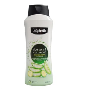 Крем душ-гел за тяло Алое 750ml - Deep Fresh